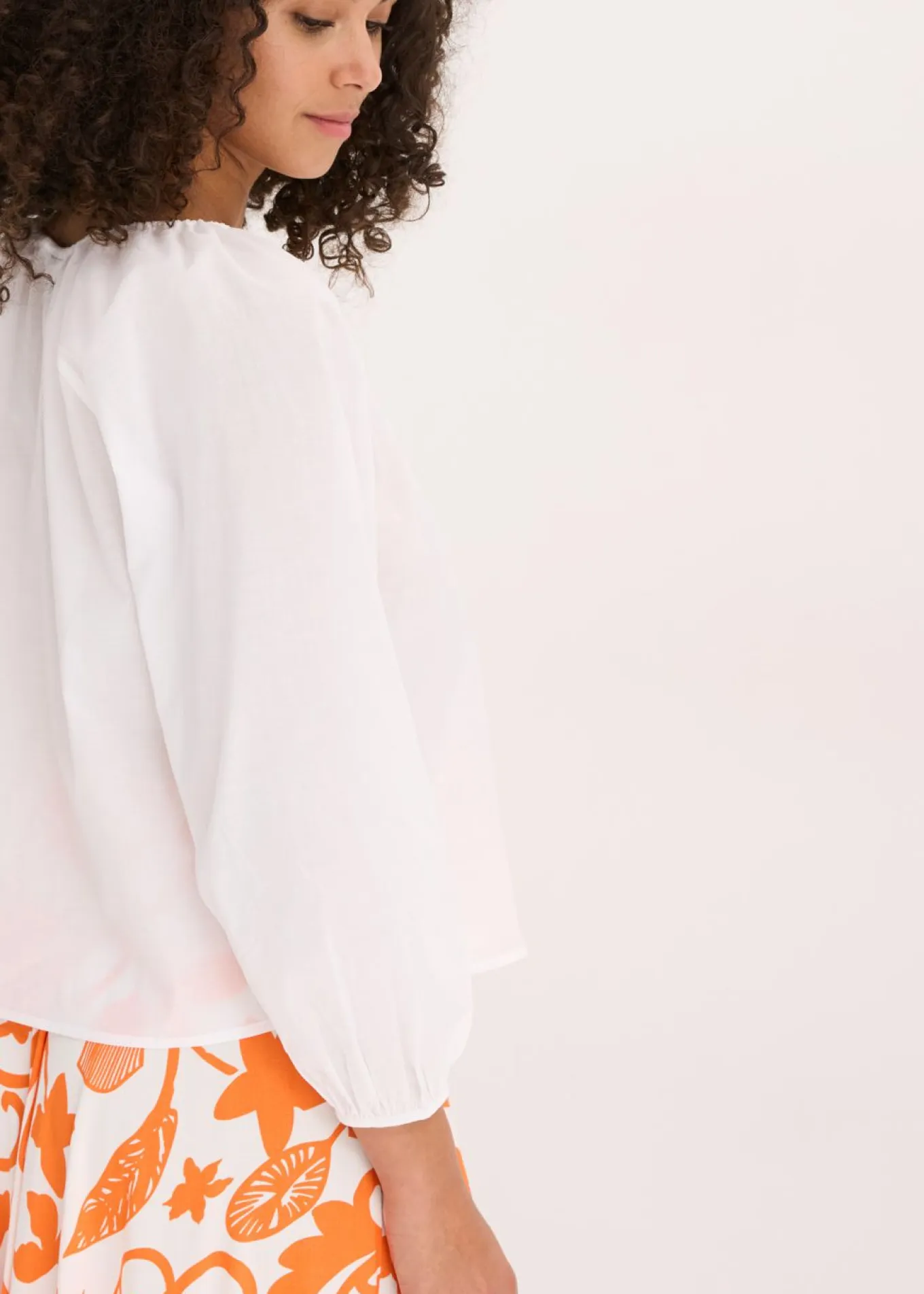 Blusa de algodón orgánico puro