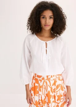 Blusa de algodón orgánico puro