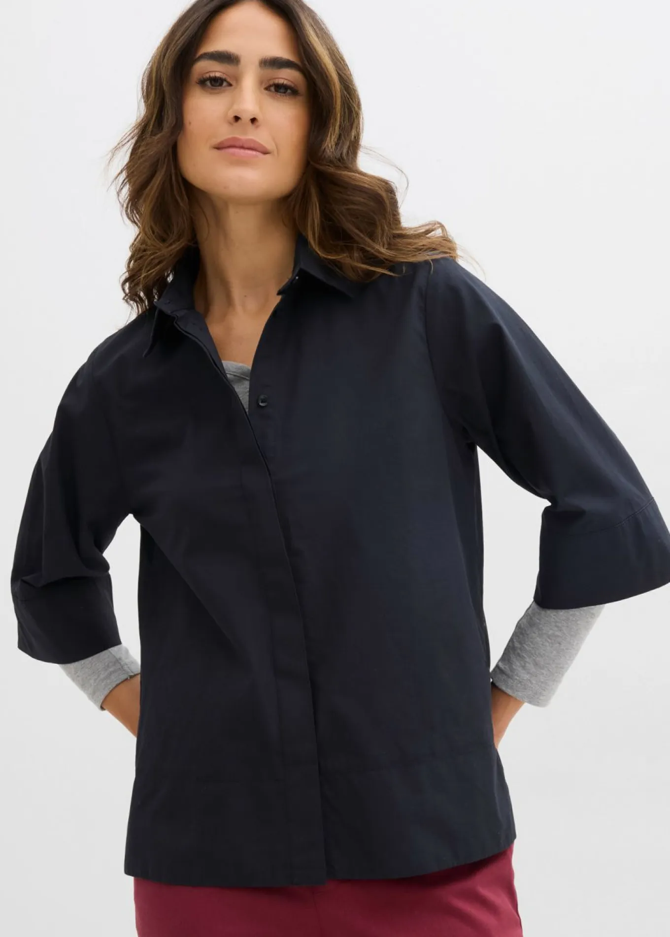 Blusa de algodón orgánico puro