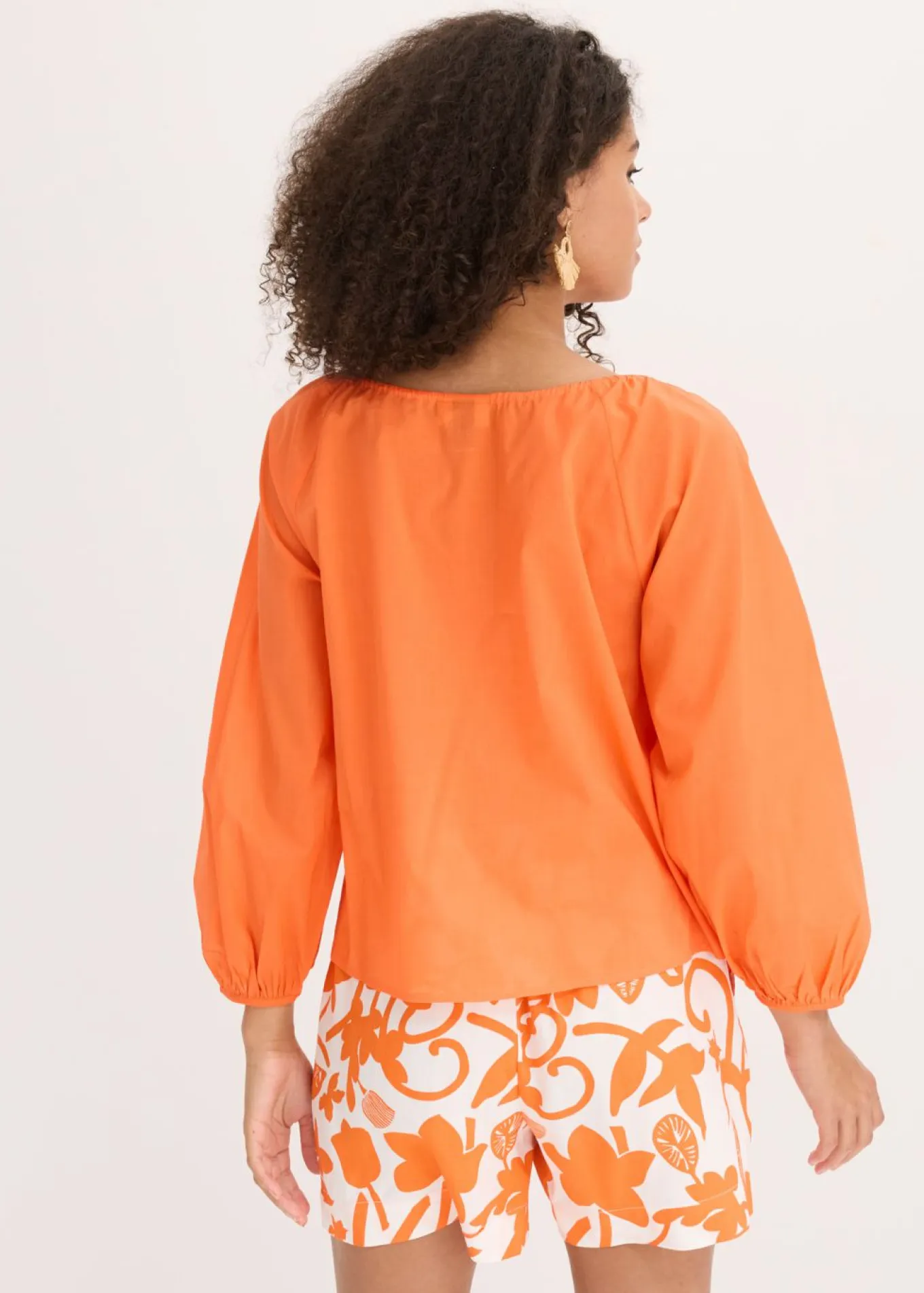 Blusa de algodón orgánico puro