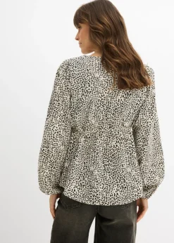 Blusa de algodón para durante y después del embarazo