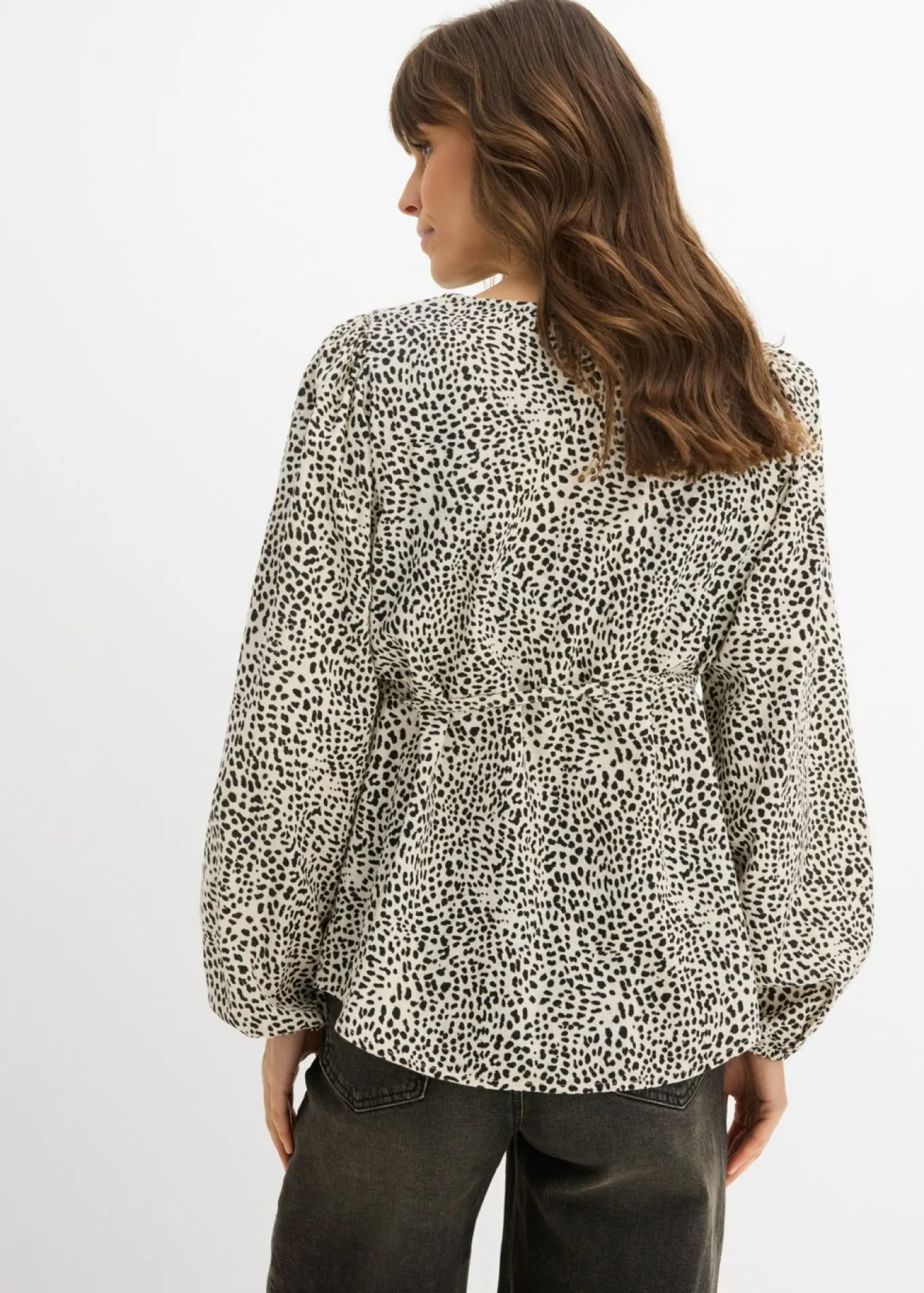 Blusa de algodón para durante y después del embarazo