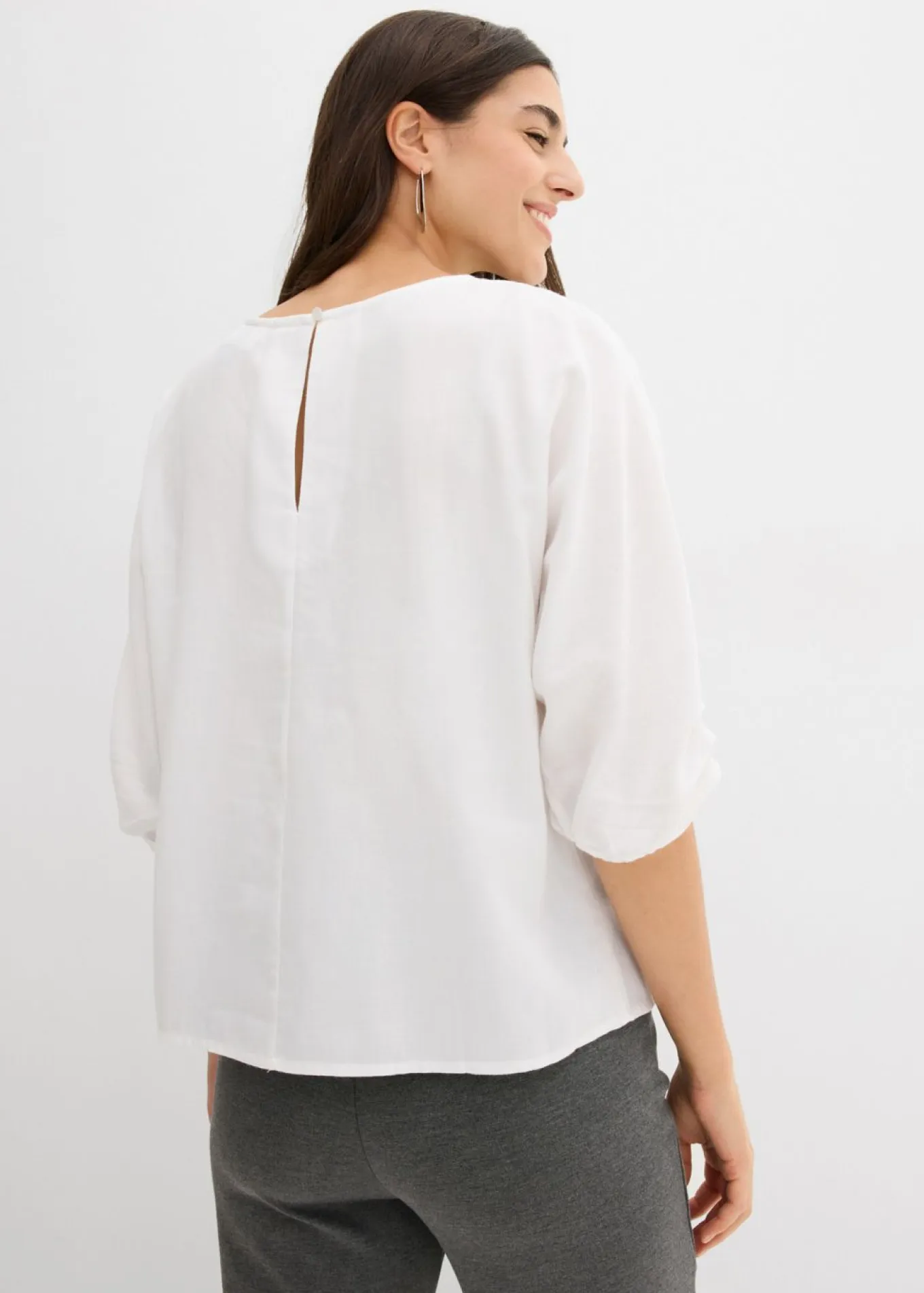 Blusa de algodón puro