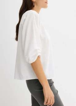 Blusa de algodón puro
