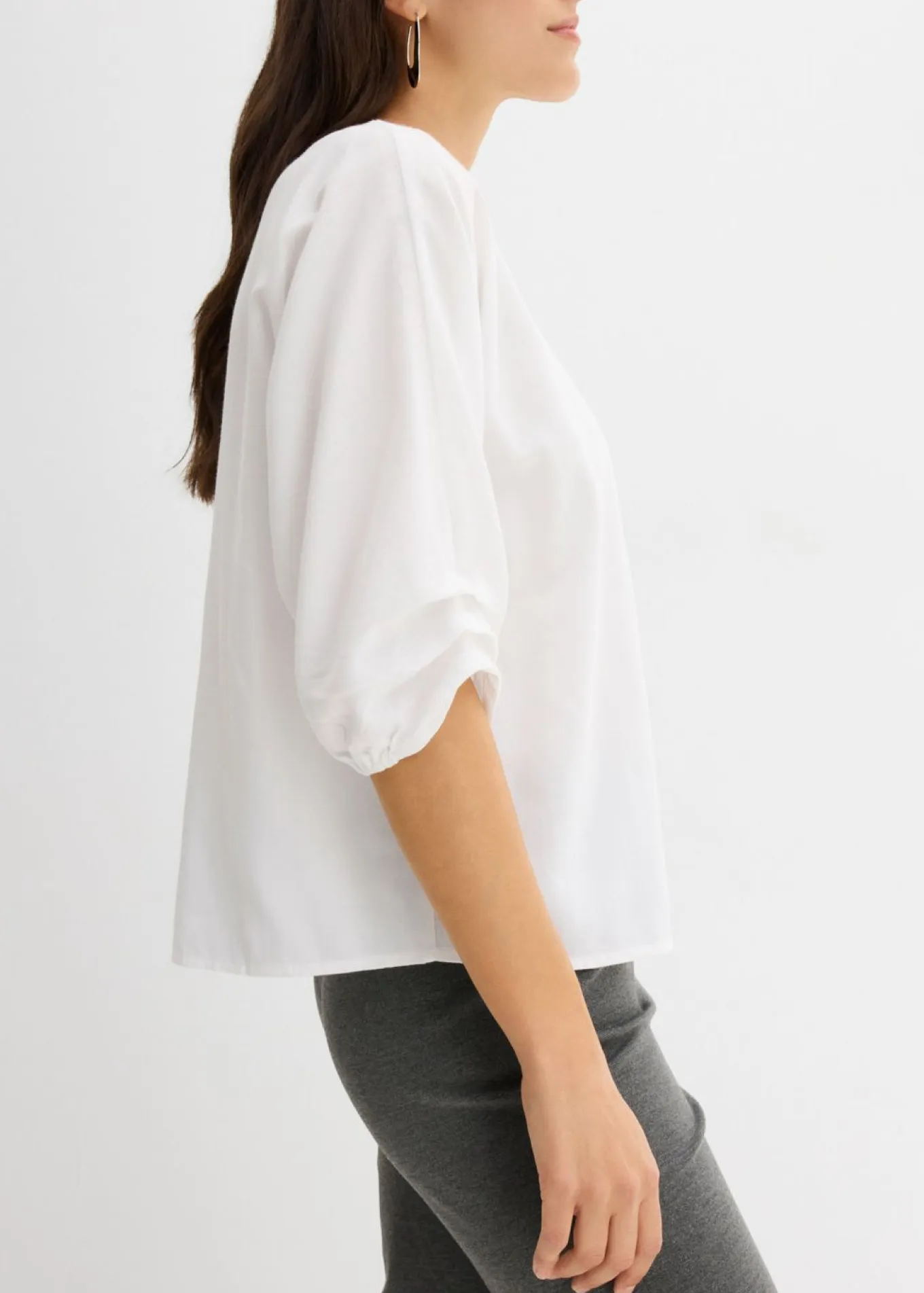 Blusa de algodón puro