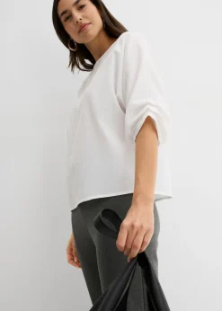 Blusa de algodón puro