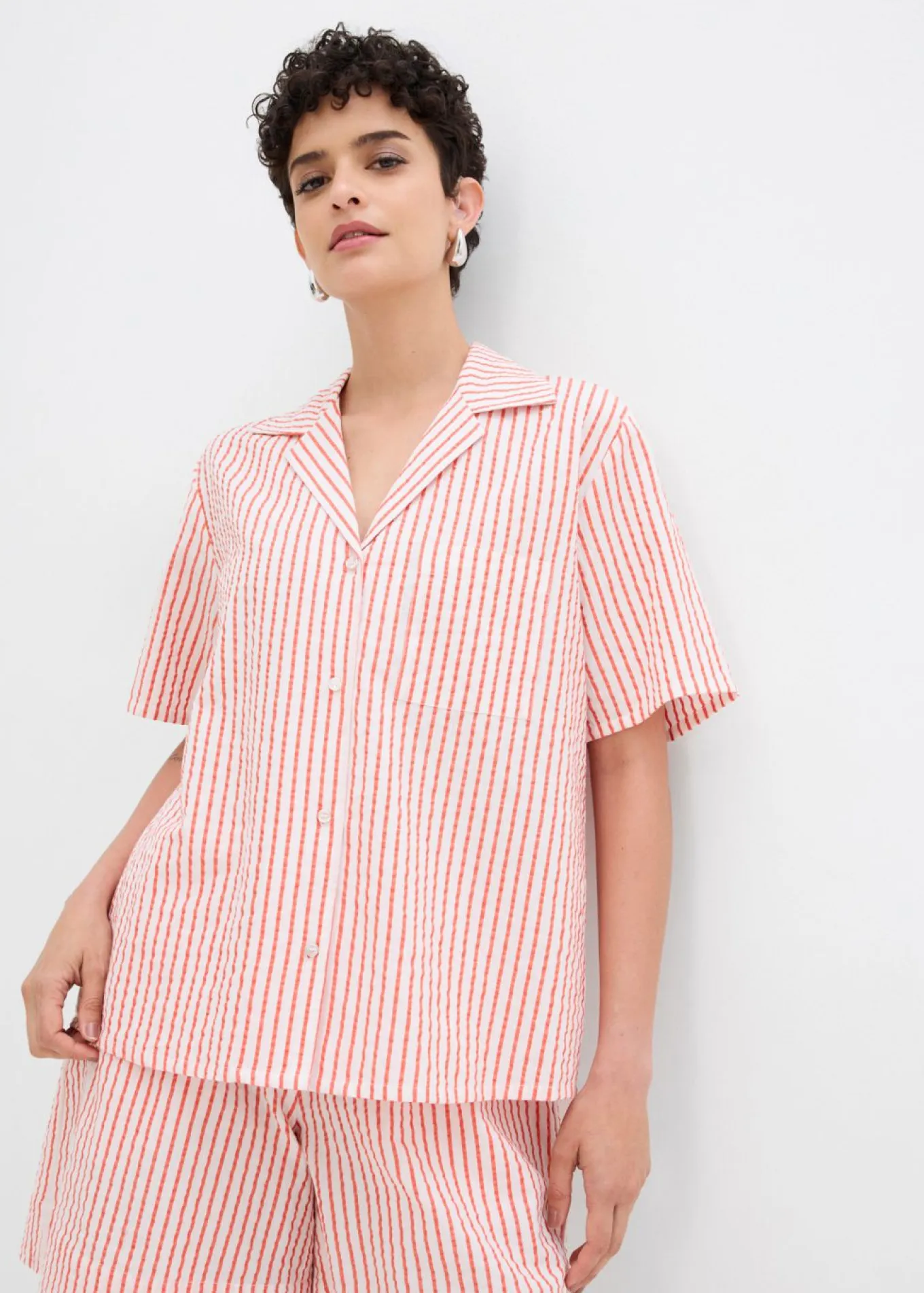 Blusa de algodón puro