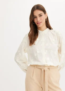Blusa de algodón puro