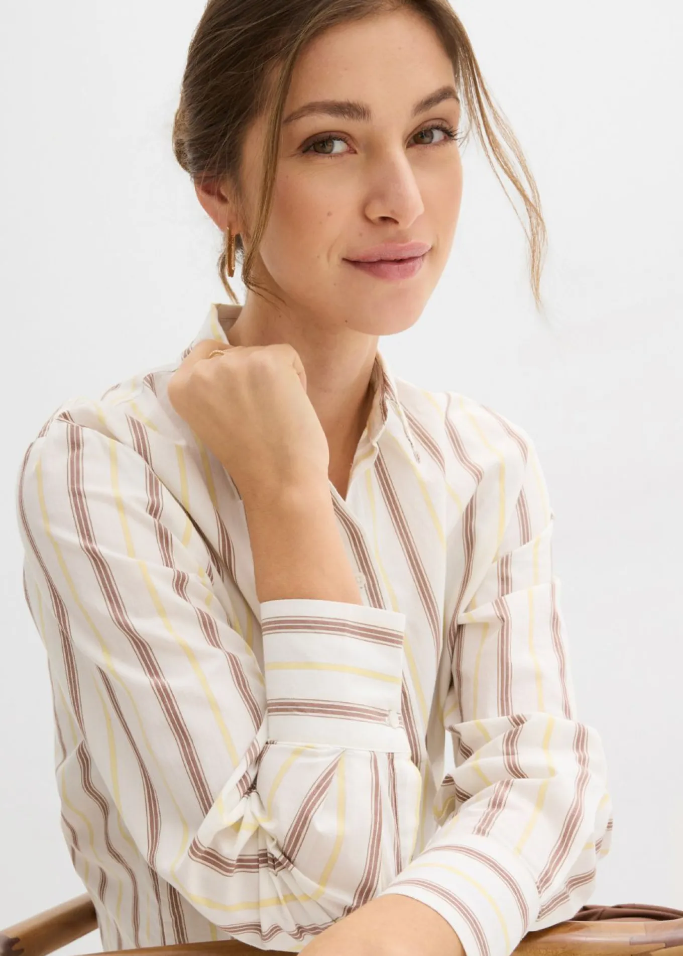 Blusa de algodón puro