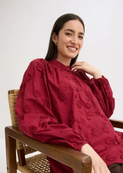 Blusa de algodón puro