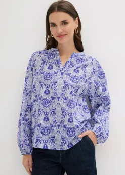 Blusa de algodón puro