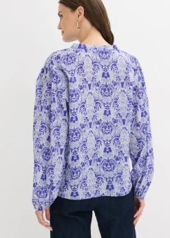 Blusa de algodón puro