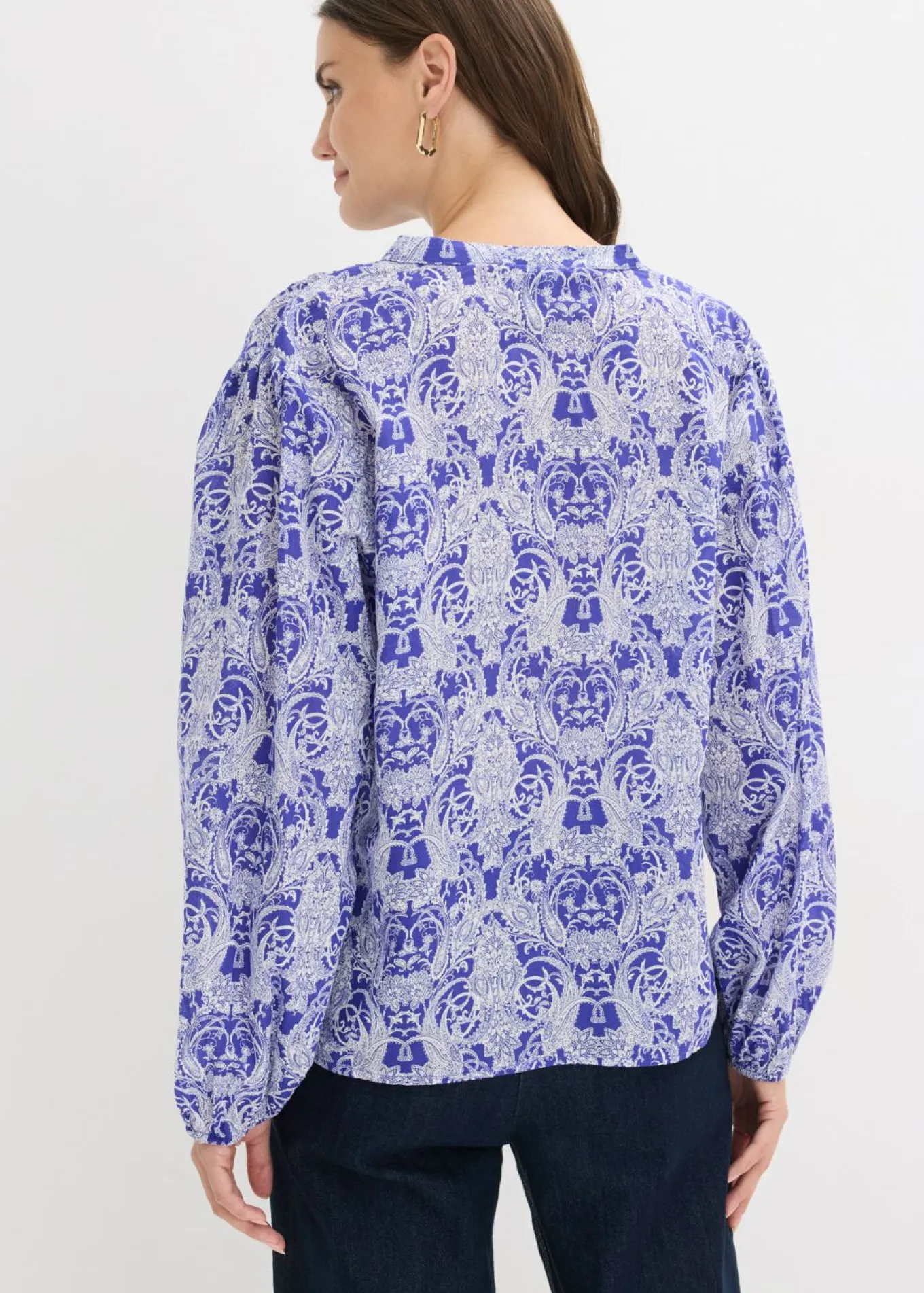 Blusa de algodón puro