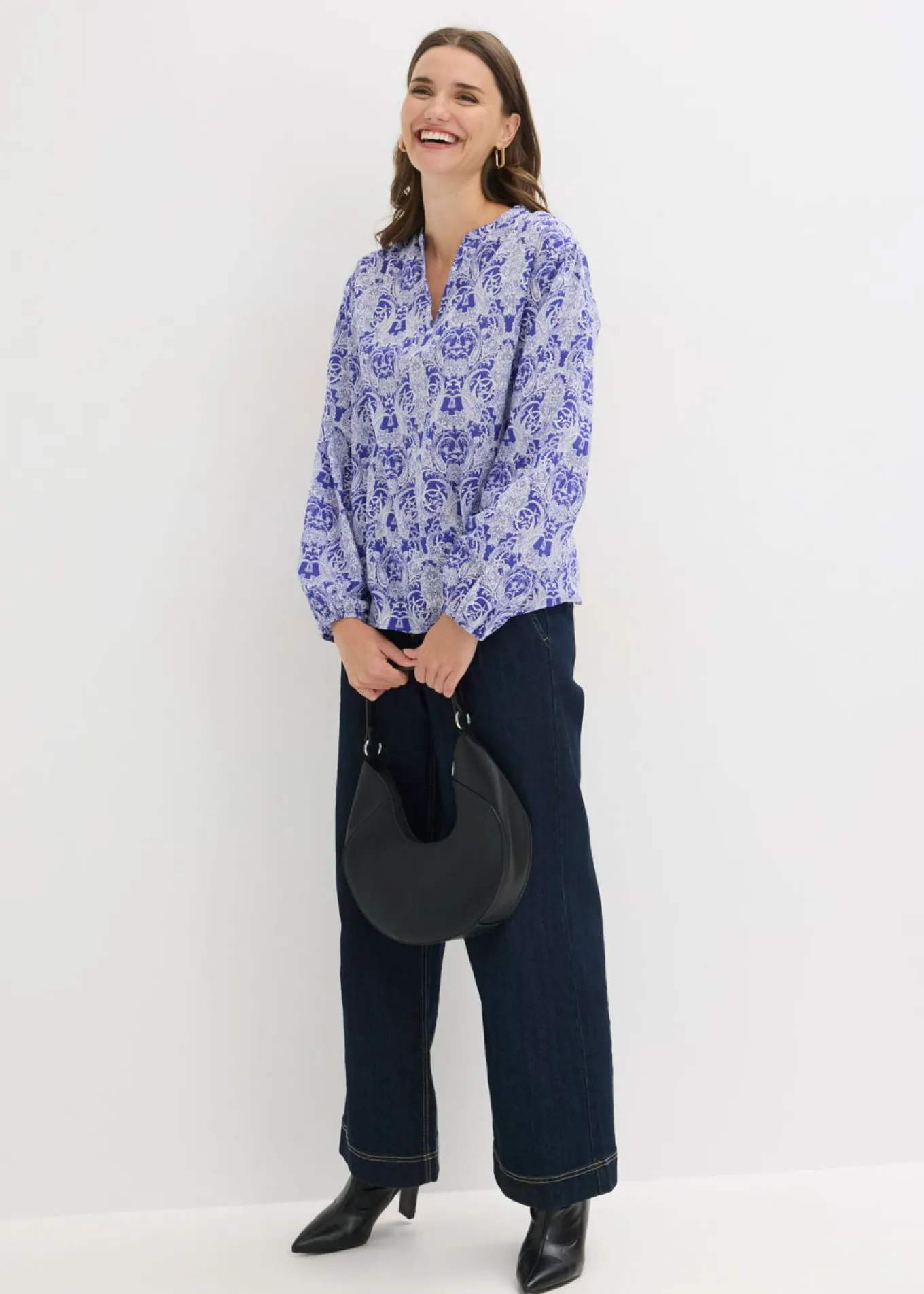 Blusa de algodón puro