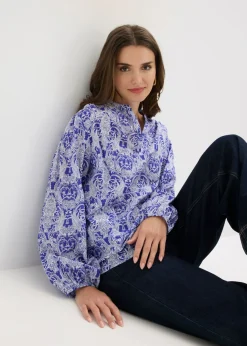 Blusa de algodón puro
