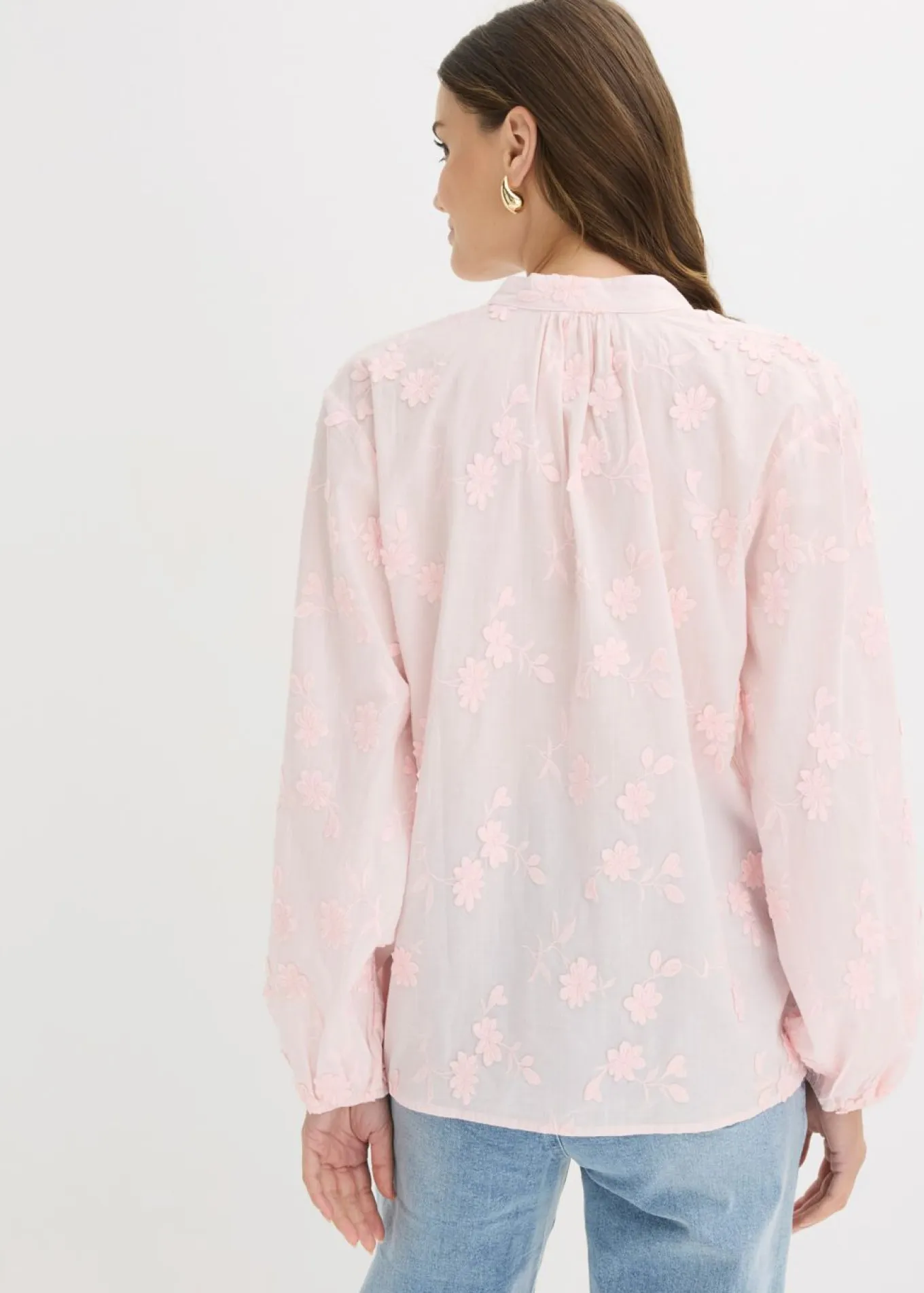 Blusa de algodón puro