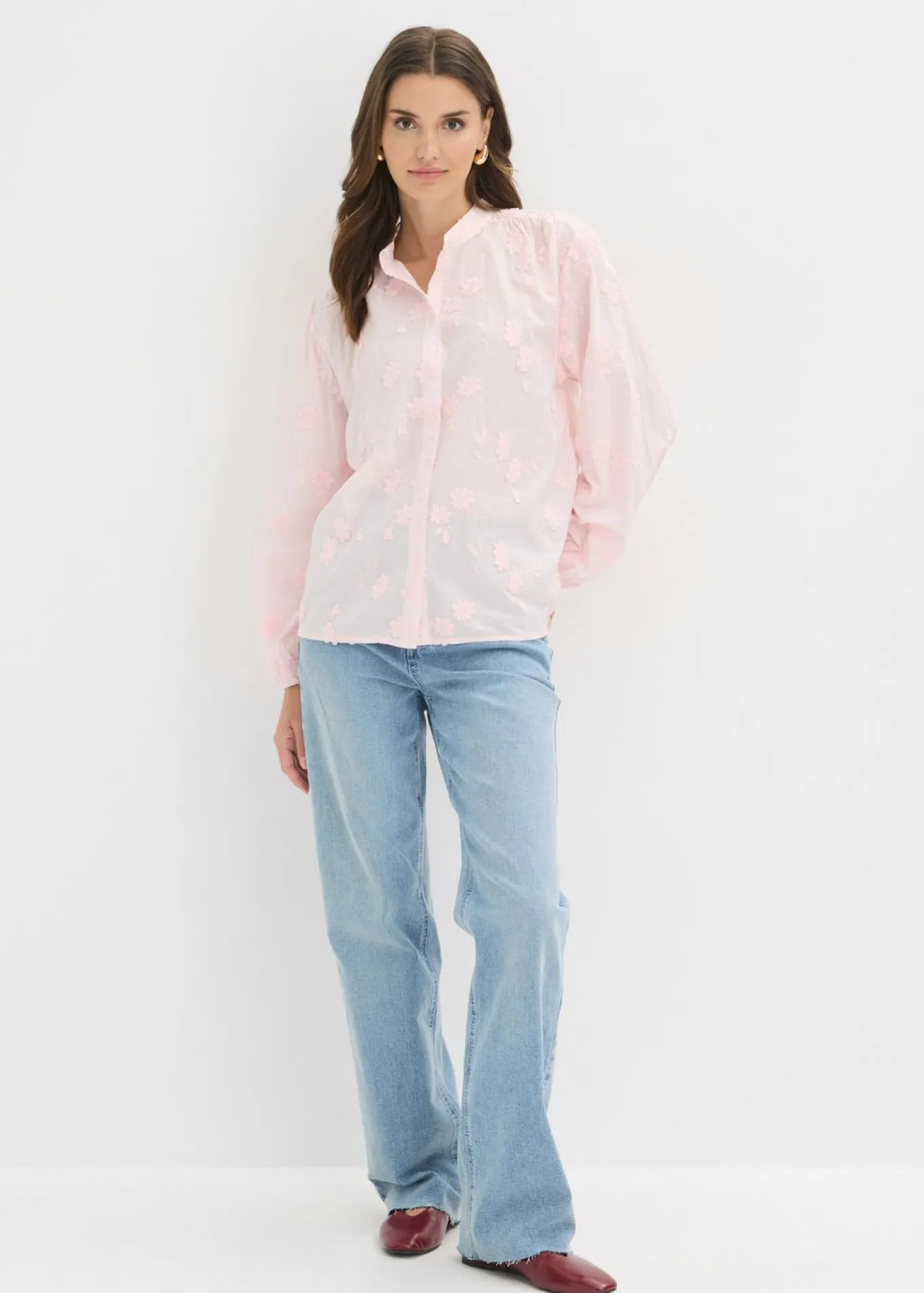 Blusa de algodón puro