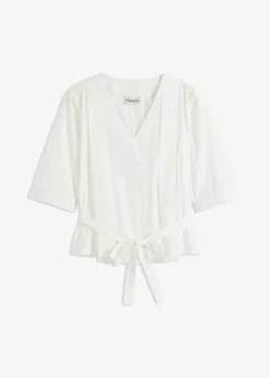Blusa de algodón puro