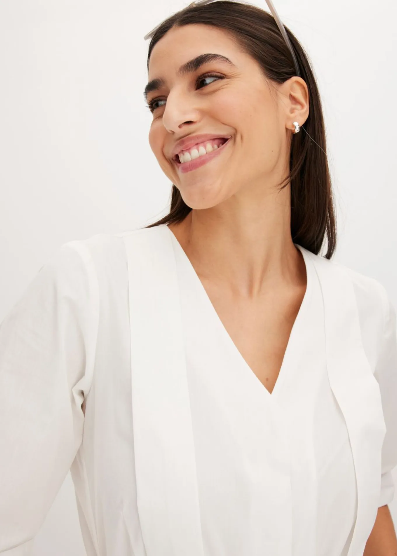 Blusa de algodón puro
