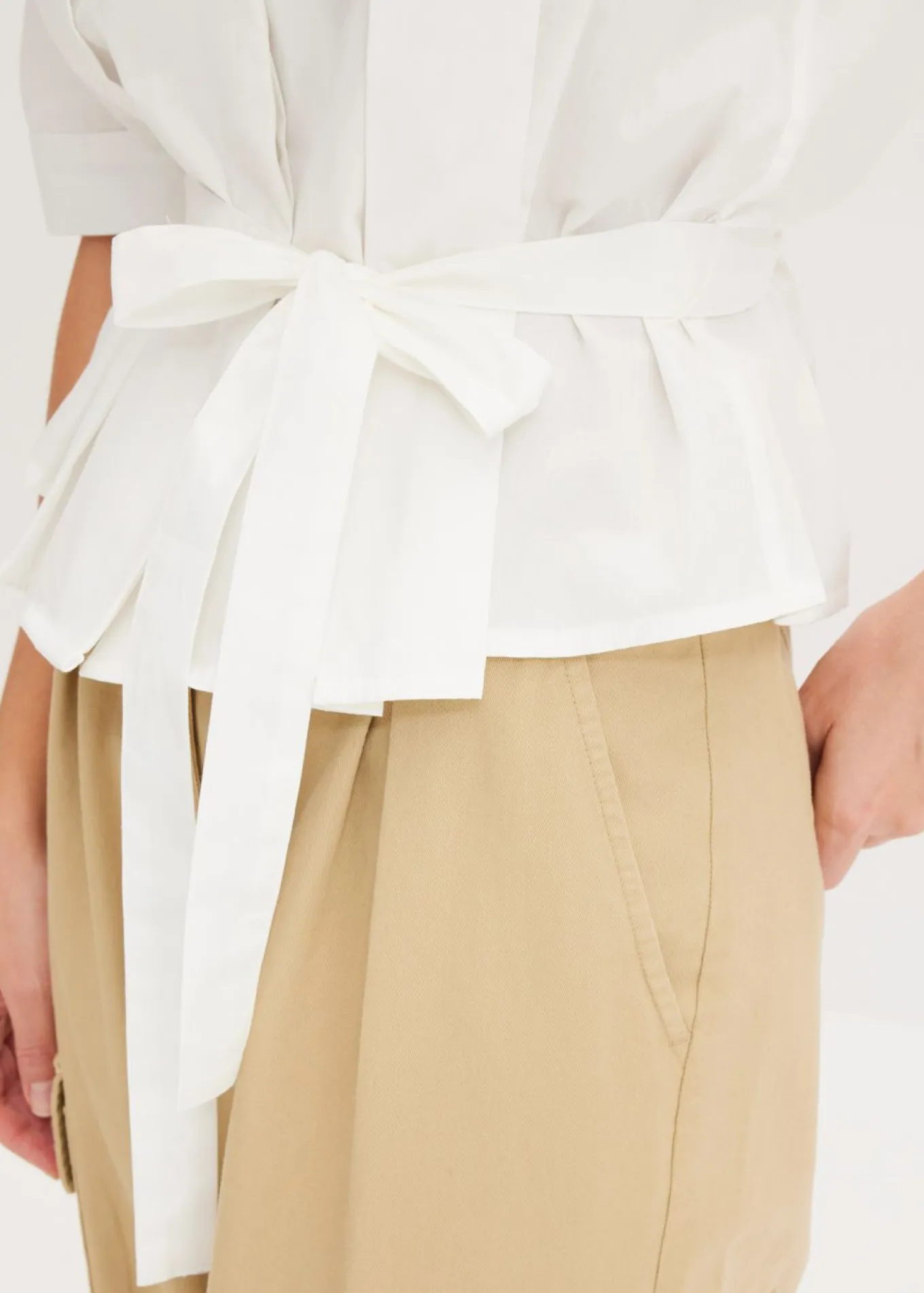 Blusa de algodón puro