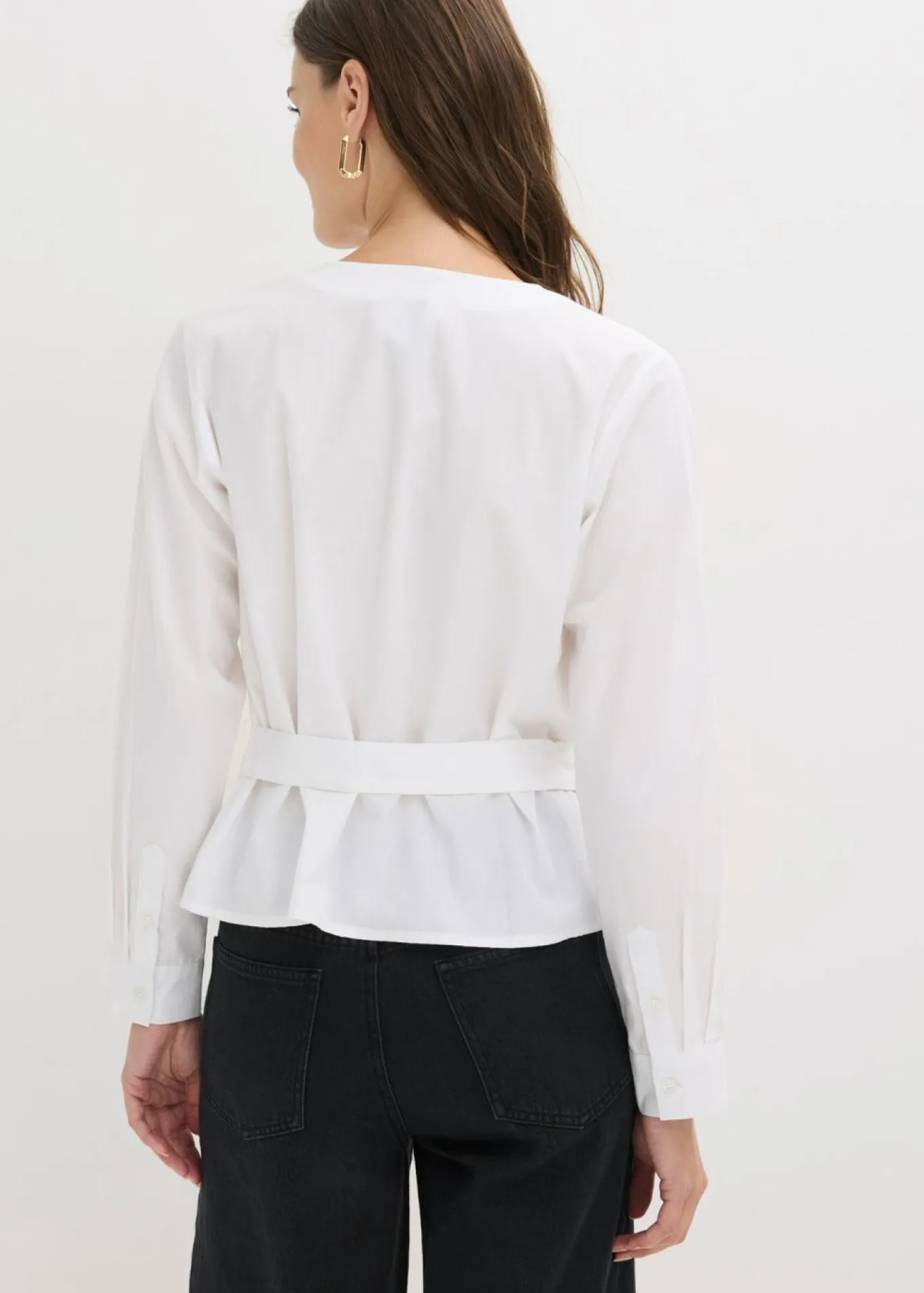 Blusa de algodón puro