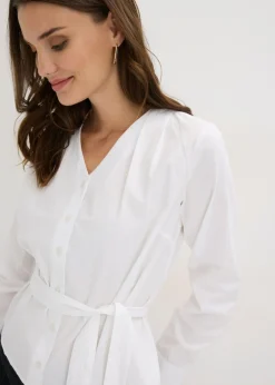 Blusa de algodón puro