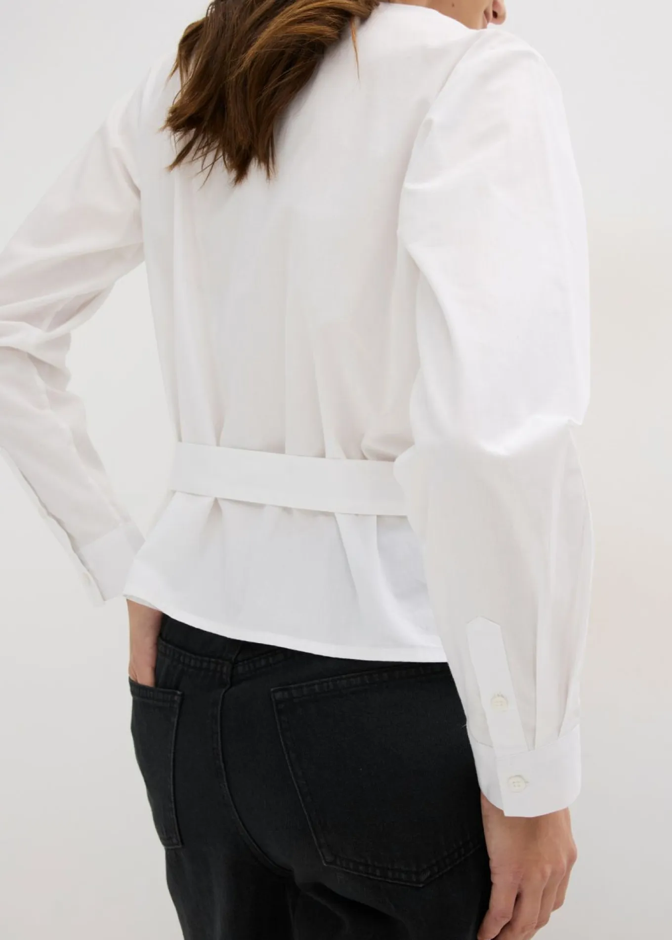Blusa de algodón puro