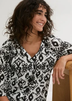 Blusa de algodón puro