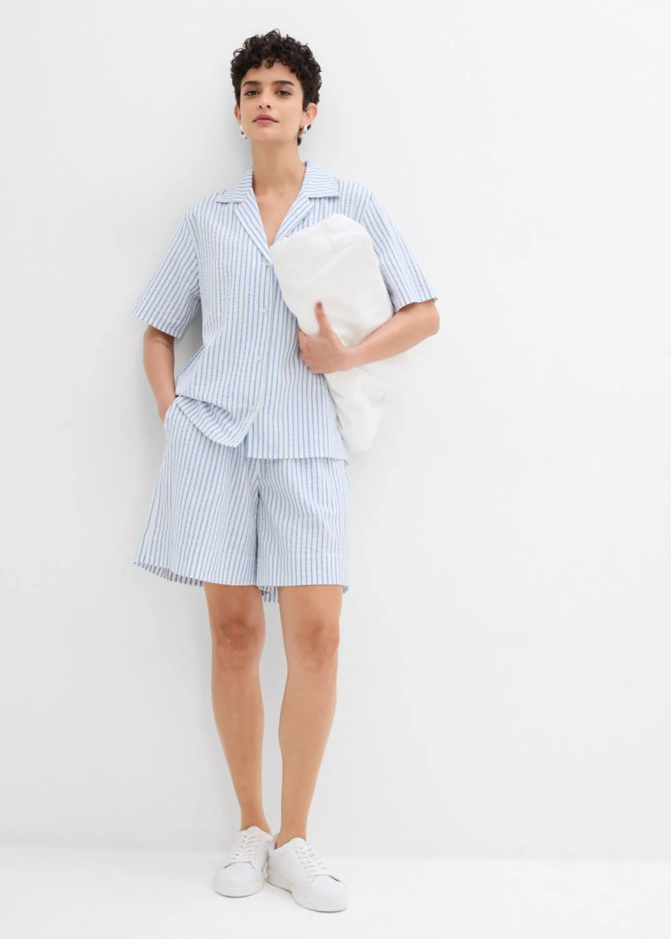 Blusa de algodón puro