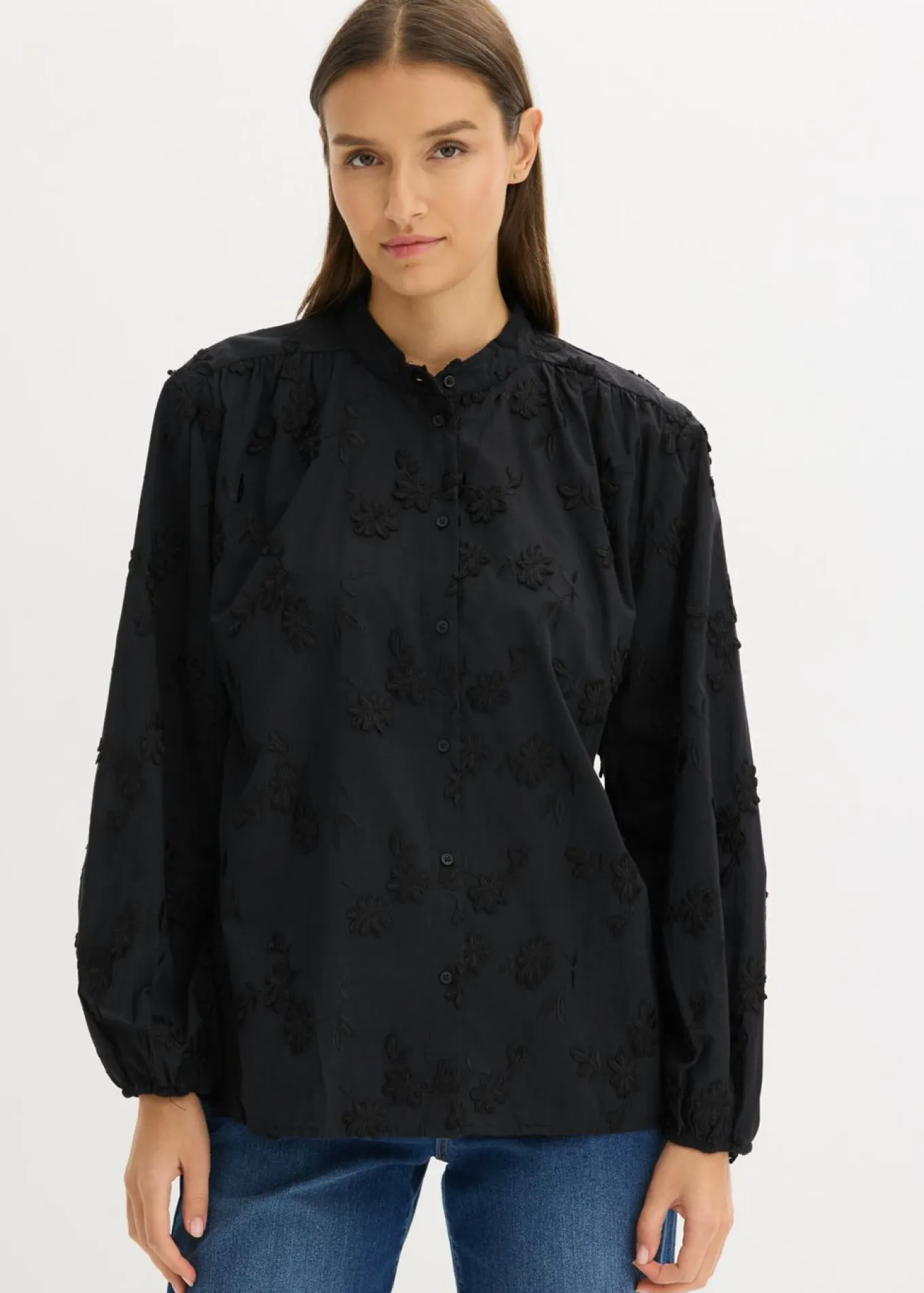 Blusa de algodón puro