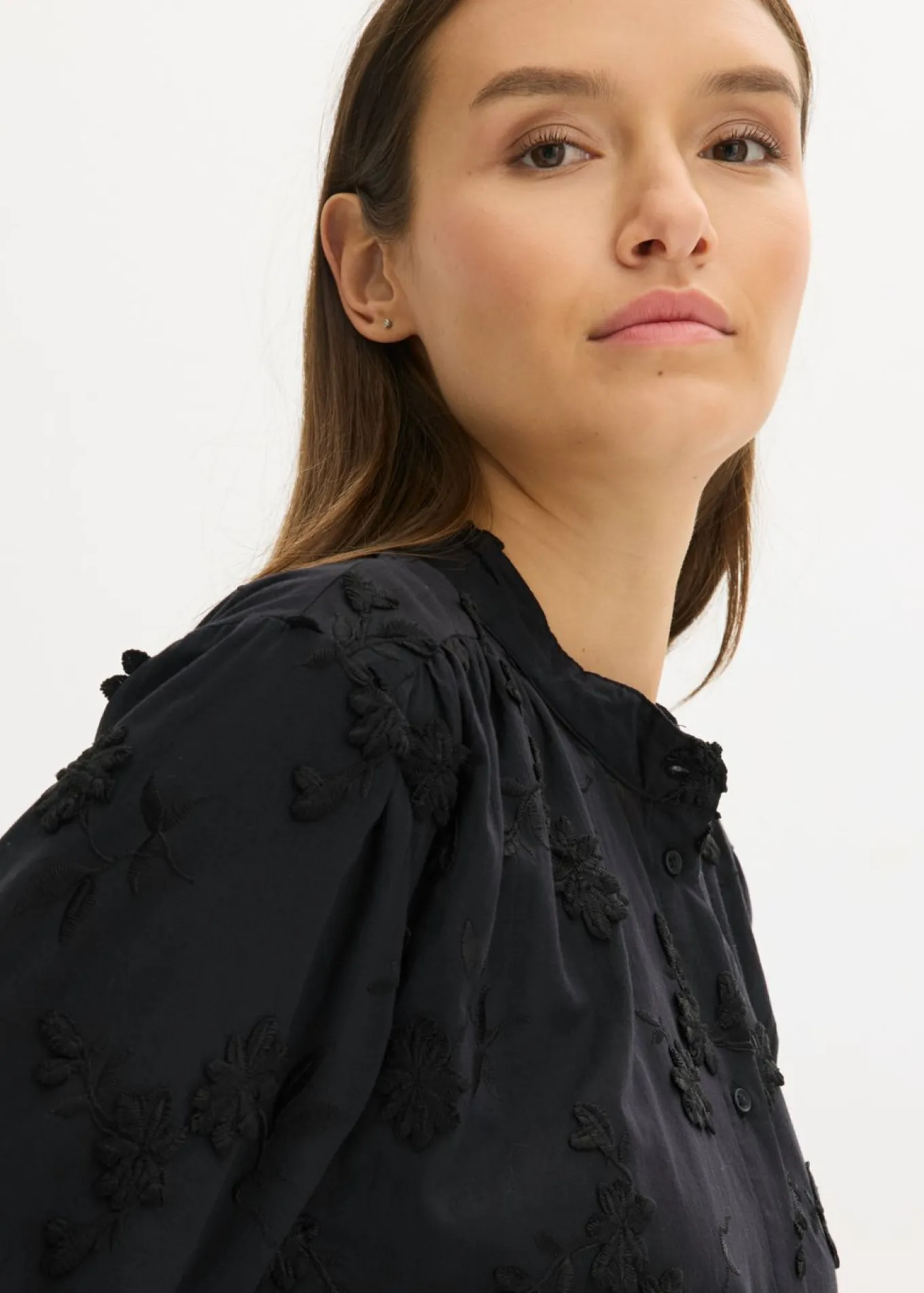 Blusa de algodón puro