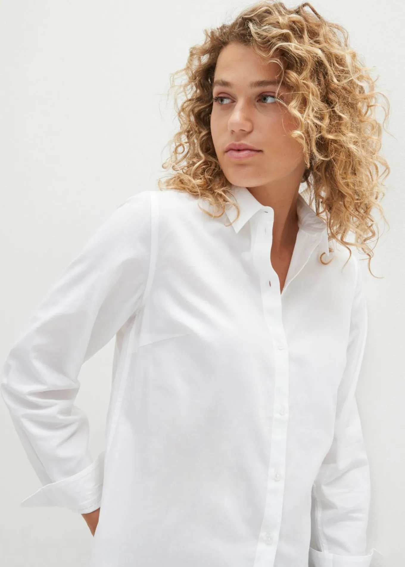 Blusa de algodón puro