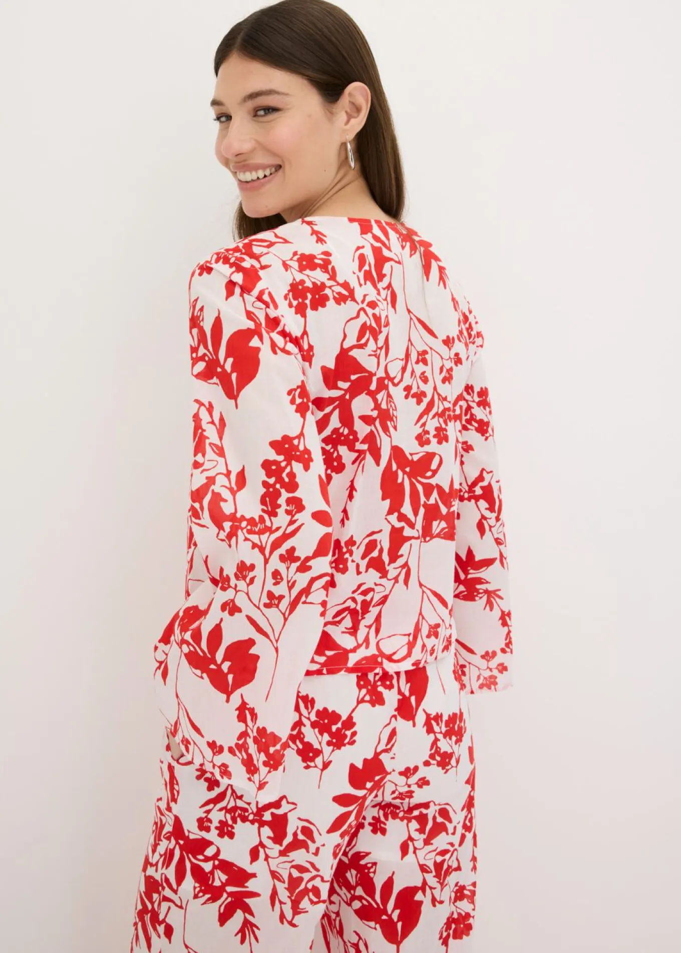 Blusa de algodón puro