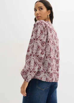 Blusa de algodón puro