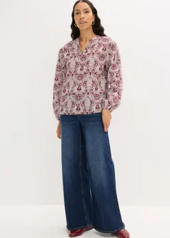 Blusa de algodón puro