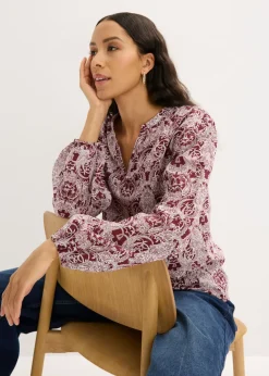 Blusa de algodón puro