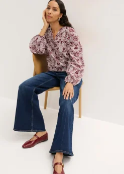 Blusa de algodón puro