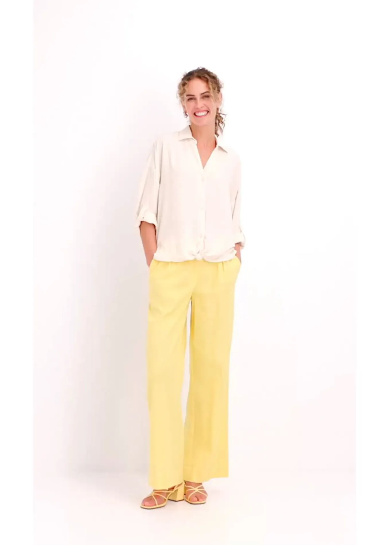 Blusa de crepé ligero