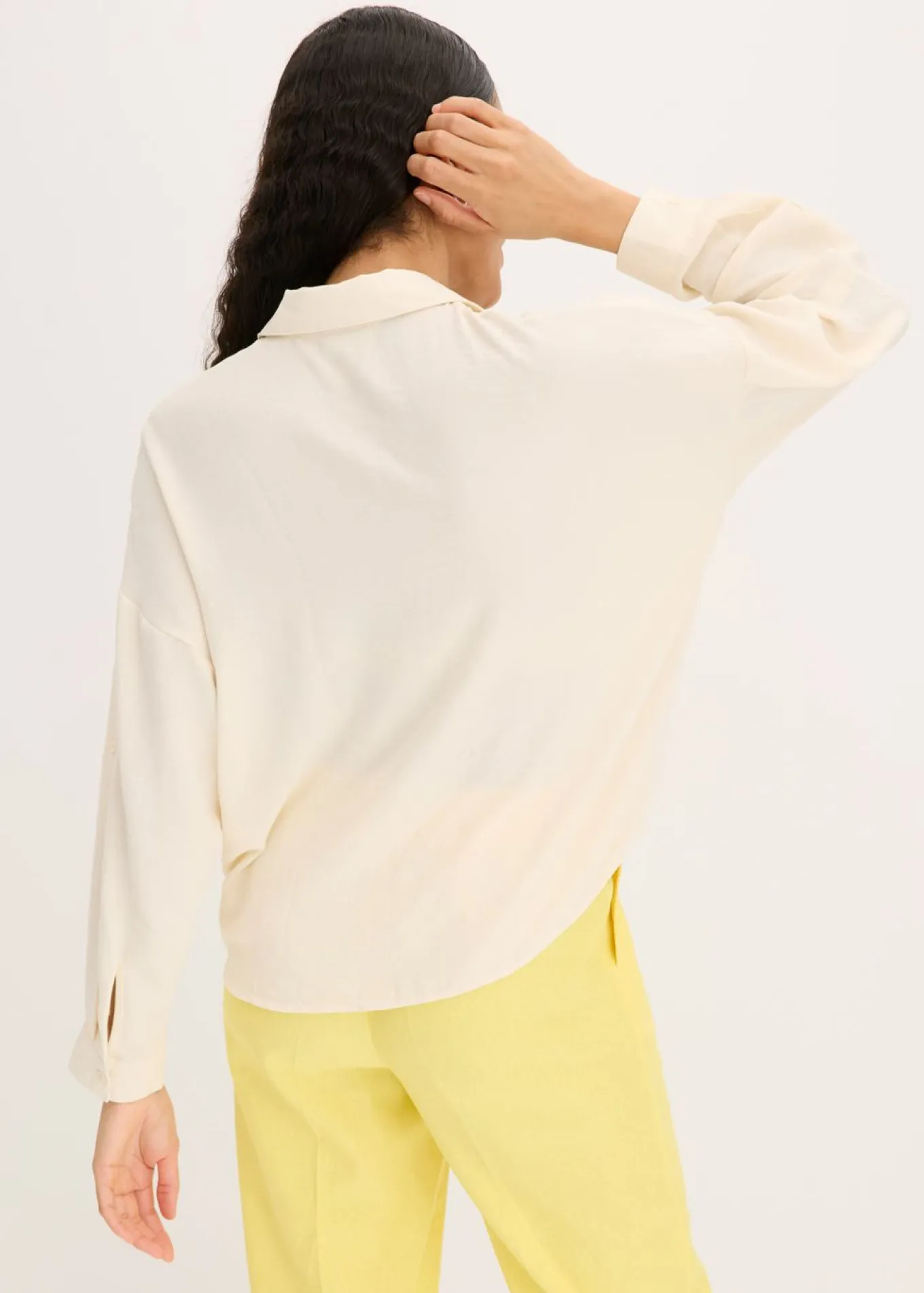 Blusa de crepé ligero