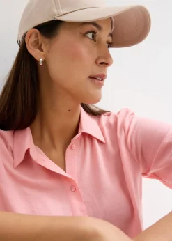 Blusa de crepé ligero con corte boxy
