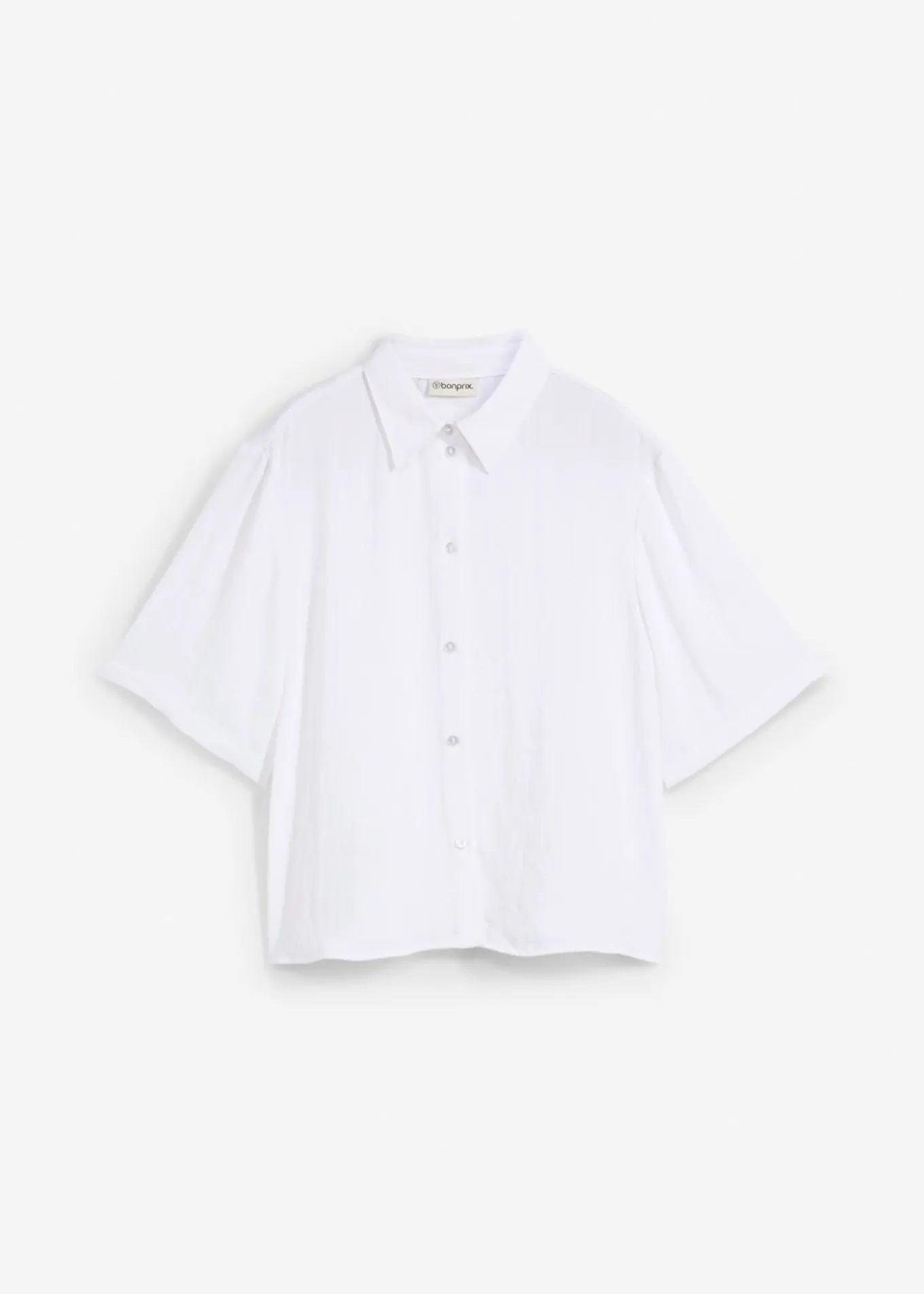 Blusa de crepé ligero con corte boxy