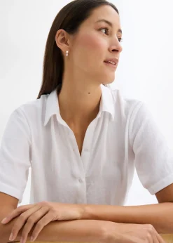 Blusa de crepé ligero con corte boxy