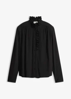 Blusa de crepé vaporoso