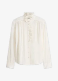 Blusa de crepé vaporoso