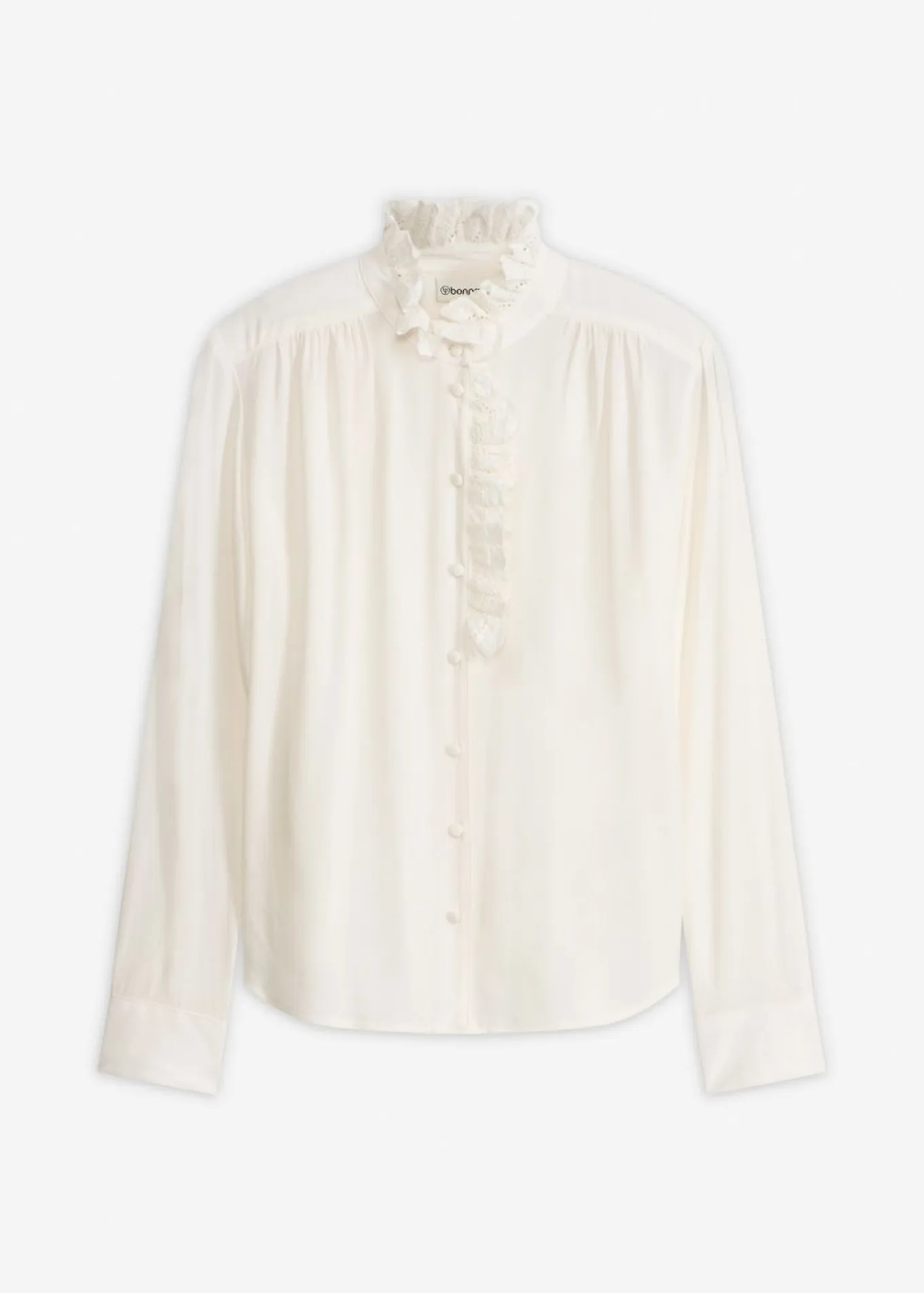 Blusa de crepé vaporoso