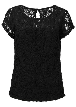 Blusa de encaje