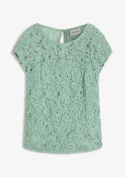 Blusa de encaje
