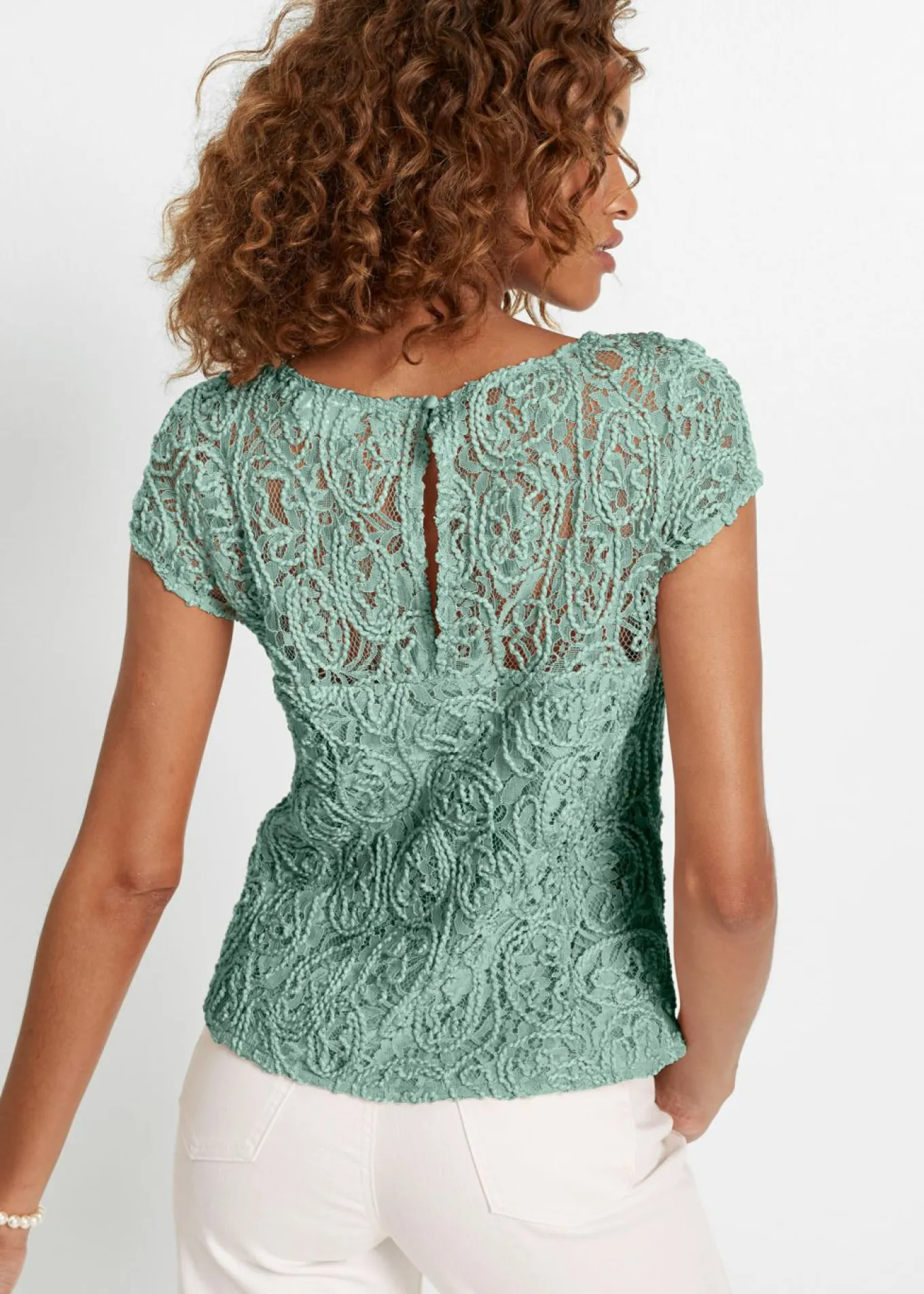 Blusa de encaje