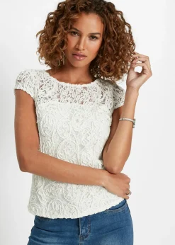 Blusa de encaje