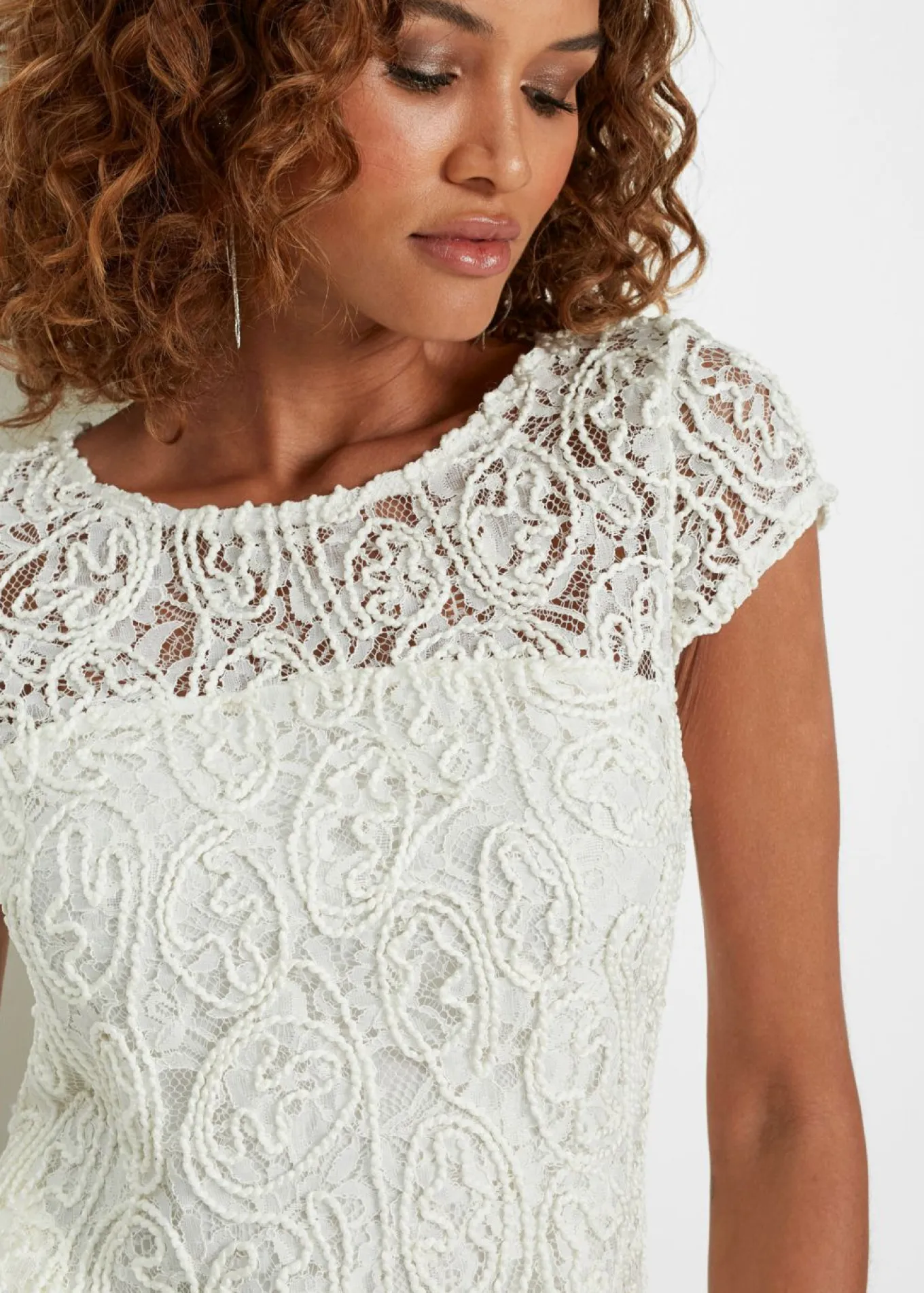 Blusa de encaje